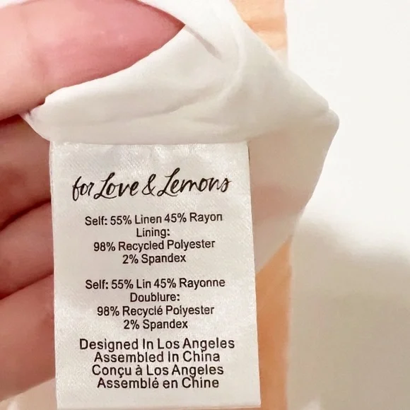 For Love And Lemons EUGENIE CROP BLAZER TANGERINE ORANGE - Picture 10 of 11